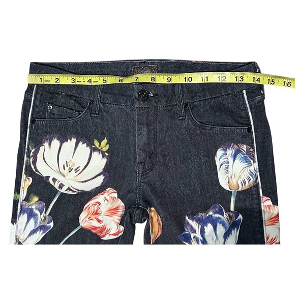 MOTHER Women Jeans 26 The Looker in He Kissed Me Between the Gardenias & Daisies - Picture 8 of 16